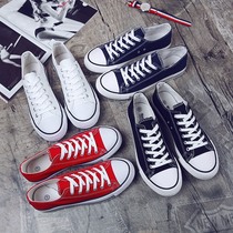 2020 spring mens shoes classic canvas shoes mens Korean trend student cloth shoes couple board shoes small white shoes