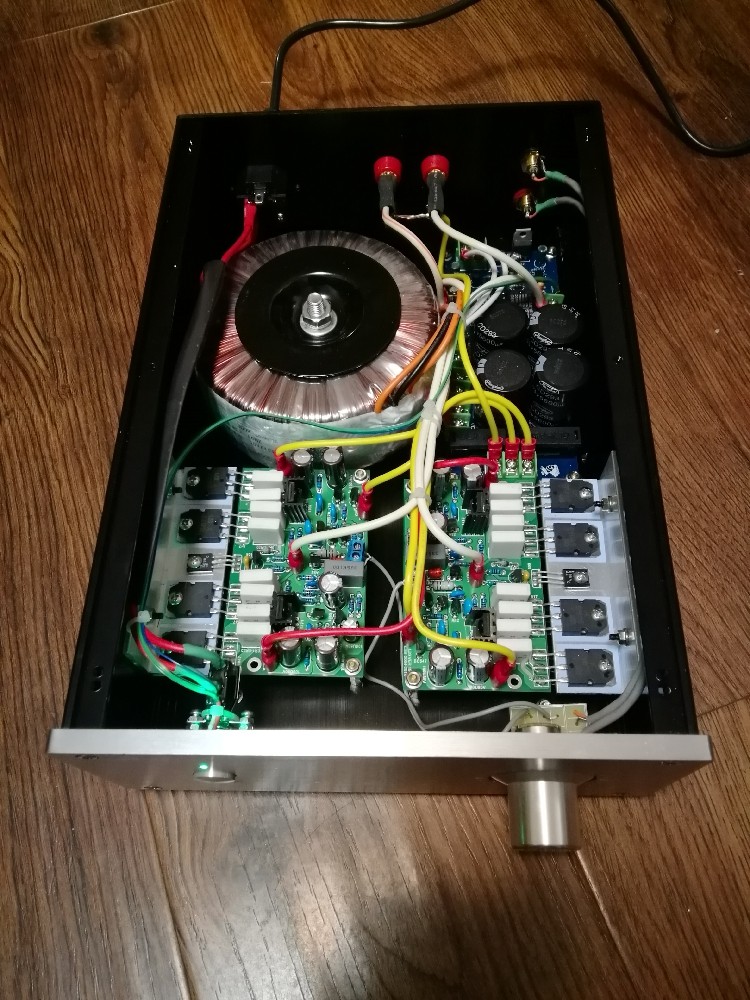 L20 V10 finished machine 150W*2 8 ohm custom power amplifier
