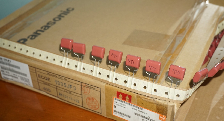 Original Panasonic MKP metallized polypropylene capacitor 3 3UF 100V