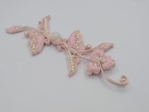Dielianhua fine handmade buckles dresses cheongsams mid-wear fashions pink and white etc. can be customized