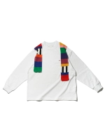 Белый лонгслив