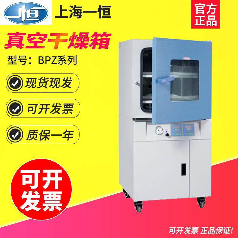 上海一恒BPZ-6503B 6933B程控立式真空干燥箱液晶烘箱带真空泵