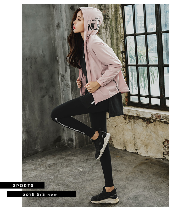 Áo khoác thể thao nữ Jordan trench 2018 mùa thu mới trùm đầu một lớp quần áo chống nắng hàng đầu XFD3281544 áo gió lót lông cừu uniqlo nữ