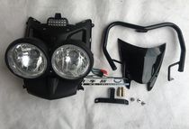 BWS 125 dual headlight horizontal headlight headlight modified dual lamp Taiwan 1:1 headlight H4 Crystal headlight