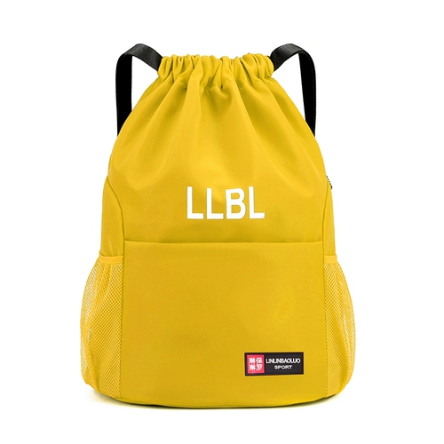 Мешочек, спортивный рюкзак подходит для мужчин и женщин, простая одежда для йоги, баскетбольная спортивная сумка, сумка для хранения, делается под заказ, на шнурках