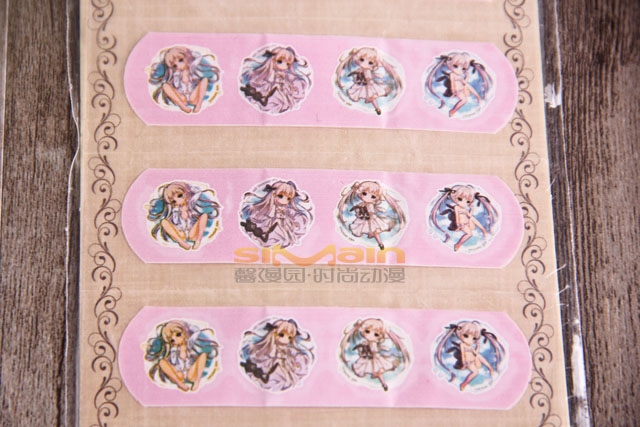 Magic Taoist sculpt anime phim hoạt hình ban nhạc viện trợ OK stretch dễ thương mini hai chiều ngoại vi sáng tạo band-viện trợ hình sticker cute