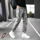 Зимние дорожные бархатные удерживающие тепло модные штаны с пухом, утиный пух