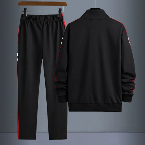 Демисезонный спортивный костюм, кардиган для отдыха, спортивный комплект, оверсайз