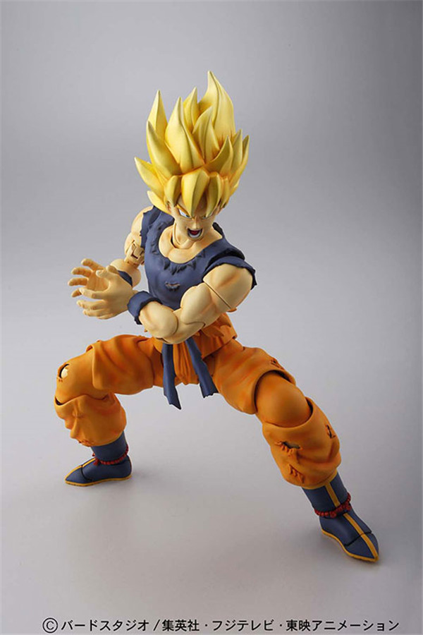 Spot Bandai chính hãng MGF 1/8 Super Saiyan Sun Wukong Dragon Ball Thay đổi mô hình lắp ráp - Gundam / Mech Model / Robot / Transformers mô hình gundam chính hãng