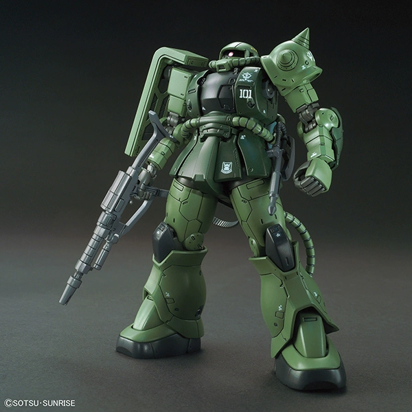 Spot Bandai HG 1/144 Zhagu II C-6 R6 loại xỉ cổ ZAKU GTO mô hình lắp ráp - Gundam / Mech Model / Robot / Transformers