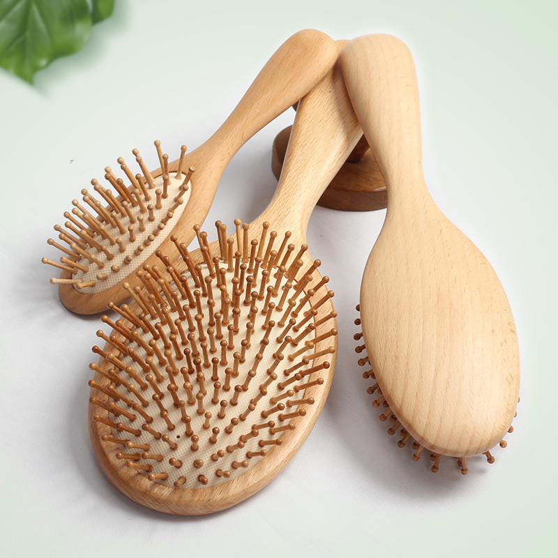 Ieng Jing Tongan Comb Air Bag Wood Comb Massage Head Meridians Dredging Curly Hair Long Hair Defense Men And Women Air Cushion Comb
