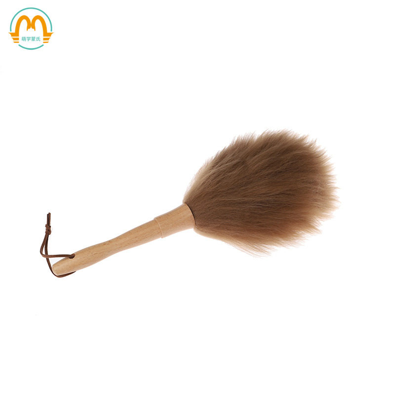 Montessori daily life work teaching aids wool-free static children's kindergarten chicken feather dust dust duster