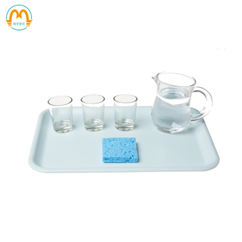 Montessori Kindergarten CASA Pre-set Preparatory Work Aids Liquid one pour the same three work sets