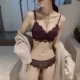 Một mảnh / bộ áo ngực siêu mỏng nhẹ và thoải mái bralette, đồ lót sexy viền ren retro, phong cách mới mùa hè - Bộ đồ lót