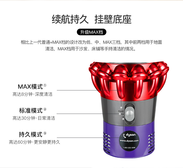 Máy hút bụi cầm tay không dây Dyson V8 / V10 / V11 tuyệt đối / Motorhead thông minh - Máy hút bụi 