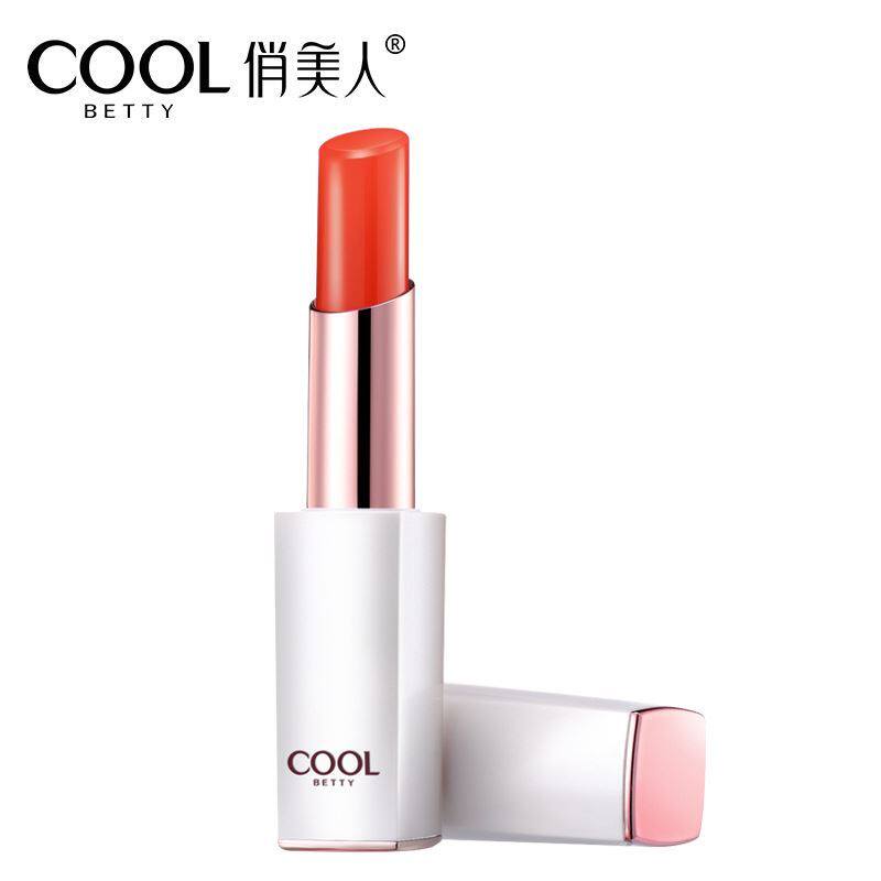 Pretty Beauty CC temperature change lock color lipstick Coolbetty bird's nest essence moisturizing lipstick to improve dryness