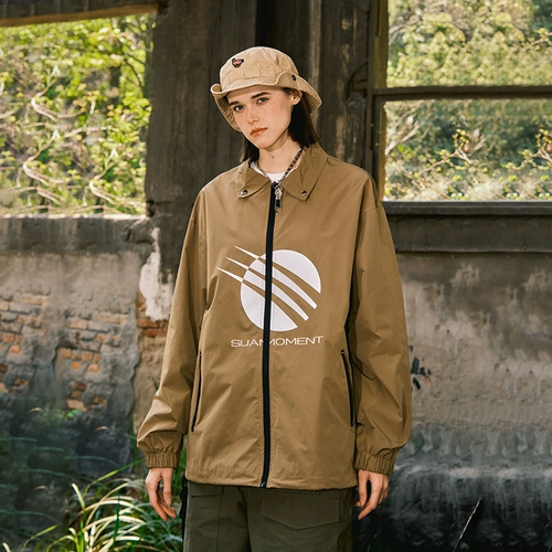 Дорожная осенняя мужская ветрозащитная куртка для влюбленных