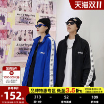 SUAMOMENT scratches and strings of sports leisure and loose jacket male couple loading jacket country trend in spring and autumn