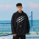 [Та же самая модель долины синего императора] Стрематные царапины за буквой Тонкая солнцезащитная одежда Летний антигультравиолетовый прилив