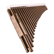 Inca Dawn double row pan flute Indian professional beginner musical instrument pan flute 48 tubes 16 bass patented flute bag simple