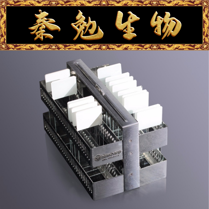Biosharp白鲨 BS-60-SR 60片不锈钢载玻染色架/病理切片染色架