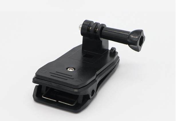360 degree adjustable powerful clamp suitable for gopro Hero5/4/3 backpack clip Xiaoyi action camera clip