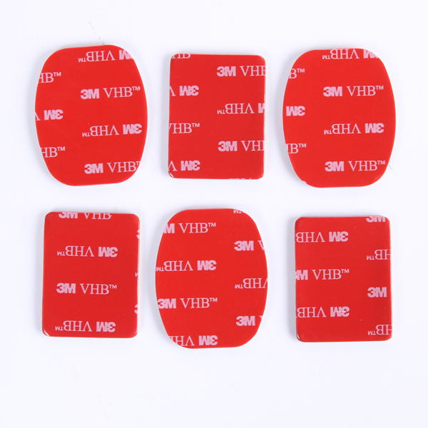 Gopro safety helmet fixed accessories Hero5 4 3 3 Flat surface face base adhesive 3M double-sided adhesive 3m negatives