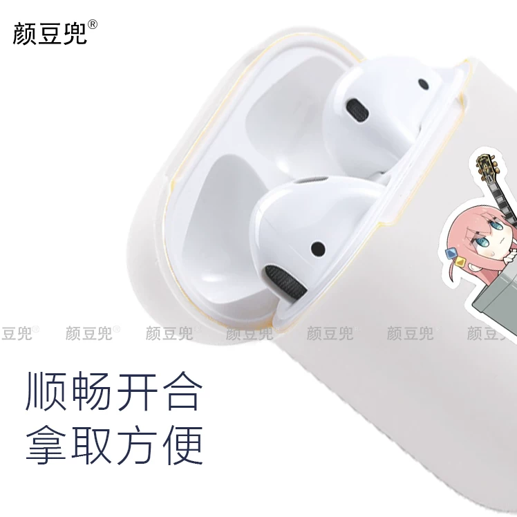 Одинокий Rock Ichiri Goto наушниковая накладка, подходит для Apple Airpods Pro2 поколения, защитная накладка 2/3 третьего поколения наушника, силиконовый мягкий аниме периферия прозрачная BOCCHI ROCK аниме