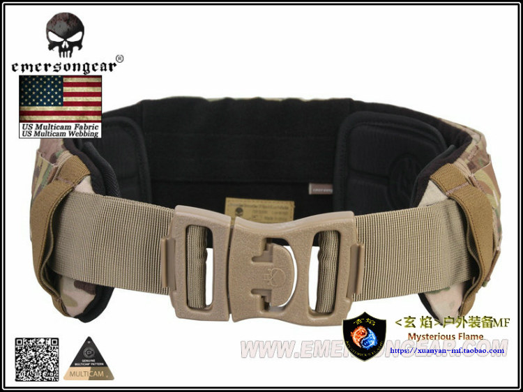 Emersongear Emerson New CP-AVS Style MOLLE System Padded Load-bearing Girdle Outer Belt - Taobao