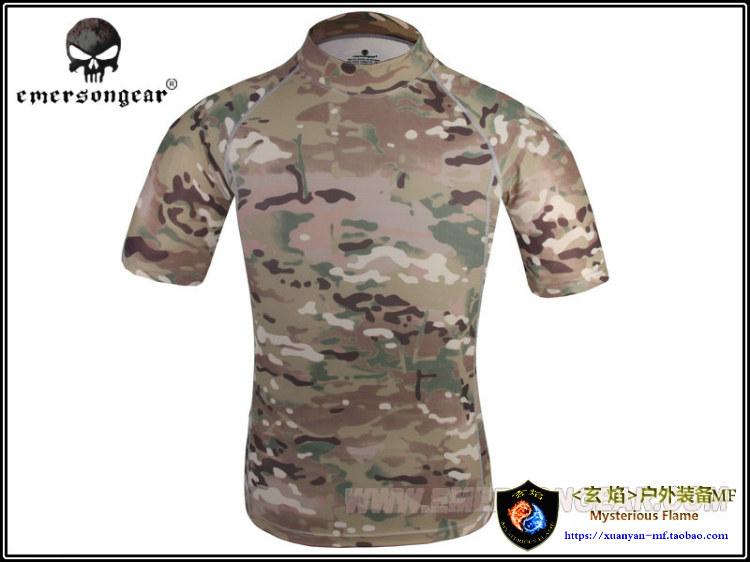 Emersongear Love Merson SPORT Perspiration T-shirt Sports Fitness Outdoor Eating Chicken Field Tight T-shirt