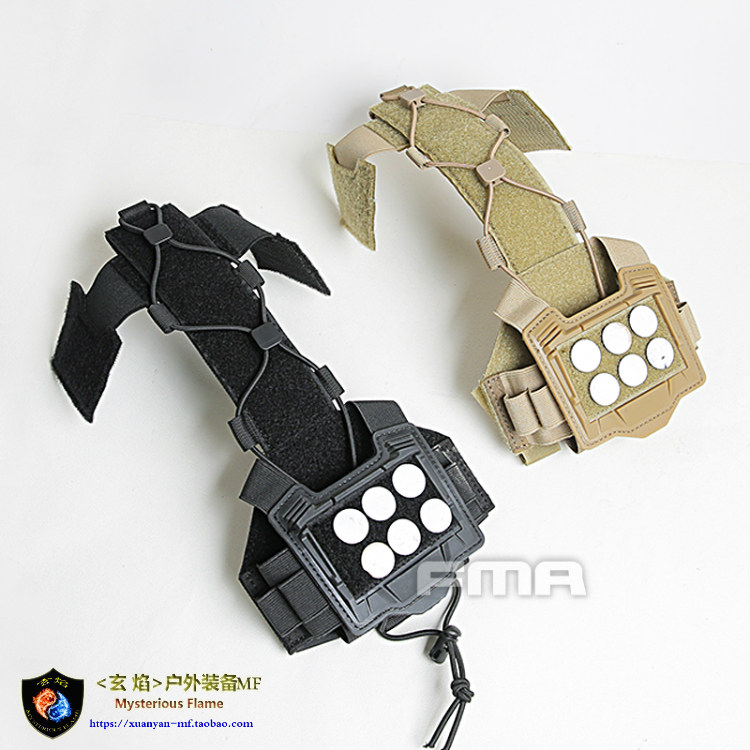 FMA General Helmet Multifunctional Weighing Pack Paste Helmet with Headpack Handle Helmet