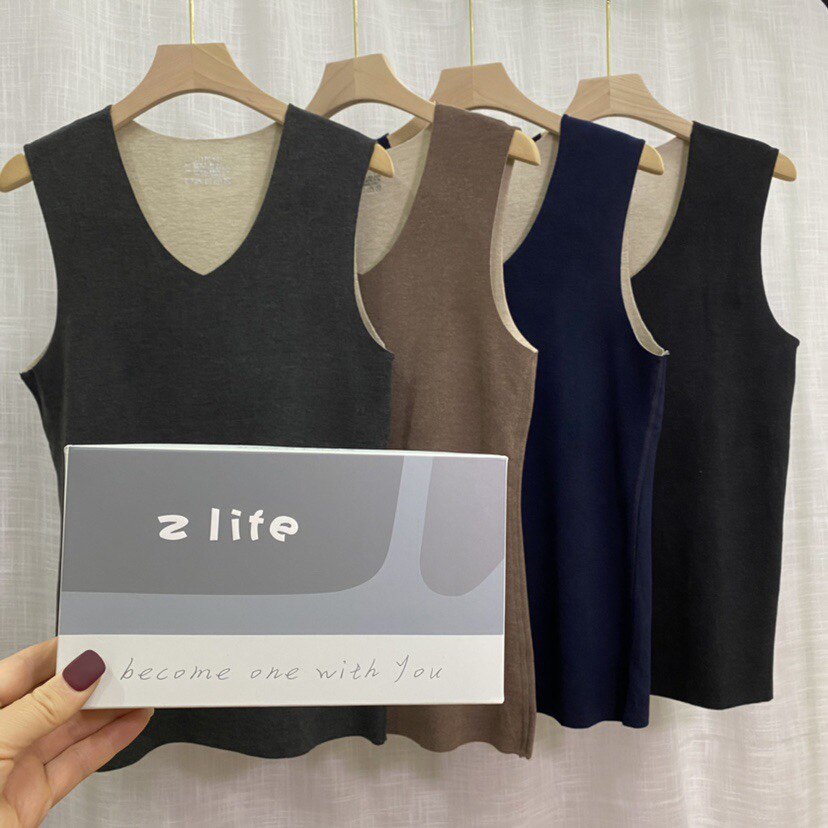 Dime Rey 9805 cashmere silk dush cashless vest men's autumn winter thickened men's warm underwear hit undershirt tide