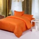 Khách sạn chăn bông chăn đơn sinh đôi đồng bằng bông satin chăn Lượng hàng tồn kho - Quilt Covers chăn phao lông vũ