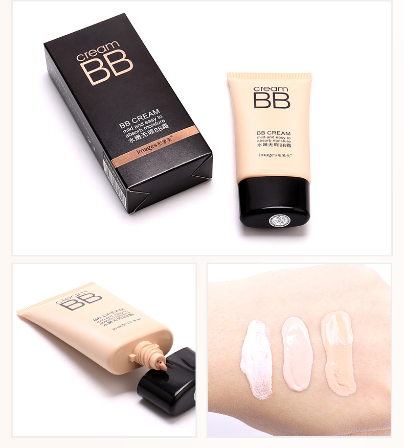 Hình ảnh vẻ đẹp kem che khuyết điểm bb cream nude trang điểm che khuyết điểm bền lâu dưỡng ẩm Hàn Quốc nền tảng chất lỏng làn da nhạy cảm làm sáng màu da