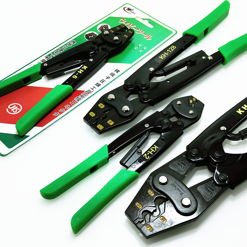 Japan imports cold pressed bare terminals crimping pliers pressure pliers Nipple Caps Pliers KH-2 5 6 8 16 12 22 38