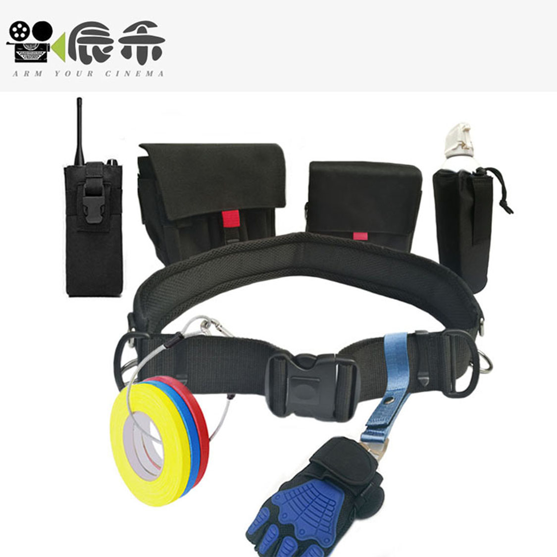 Photography Assistant Kits Purse Strings Light Gloves Waist Hanging Clips Vigorous Glue Film Crew Dedicated to the crew Film Field-Taobao
