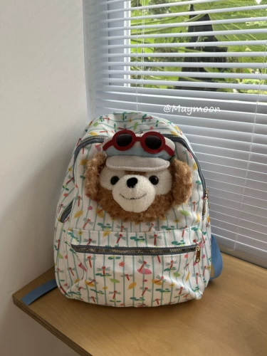 Милый вместительный и большой рюкзак, дизайнерский ранец, сумка через плечо, с медвежатами, тренд сезона, подходит для студента