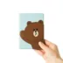 Hàn Quốc chính hãng LINE FRIENDS hộ chiếu bằng da nam và nữ ví đựng passport nam Túi thông tin xác thực