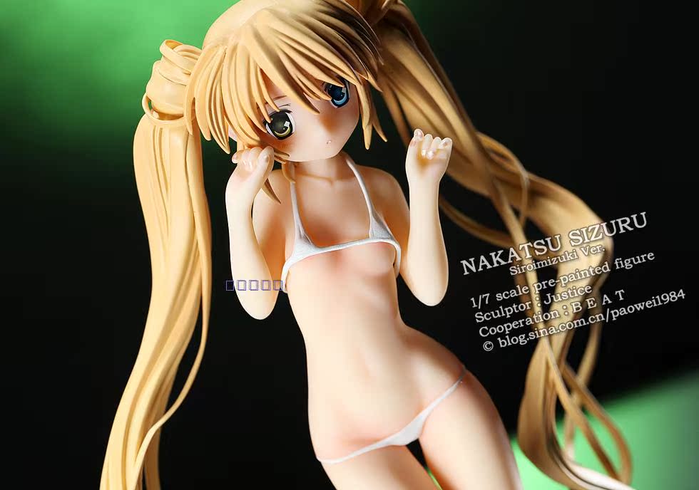 日版key社rewrite 中津静流静流泳装白水着手办限定版