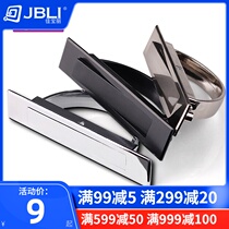 Jiabaoli Japanese Tatami floor embedded handle Modern simple drawer invisible dark handle black