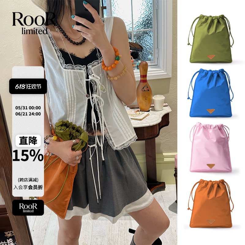 Selalagu X Oitmmtio Colorful Wish Holiday Series Tote Bag 26 Summer New Style