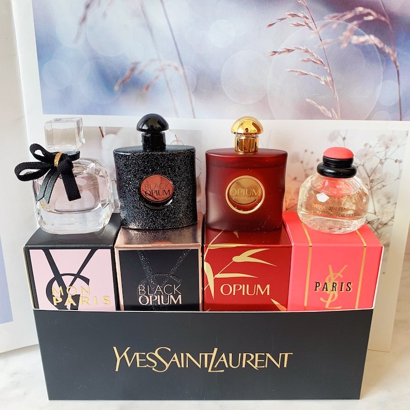 St. Laurent Dior perfume kit Small brocade for self-use birthday present