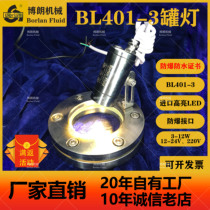 BL401-3 mirror lamp stainless steel spotlight LED flange window special wide pressure SB bracket lamp Braun can lamp