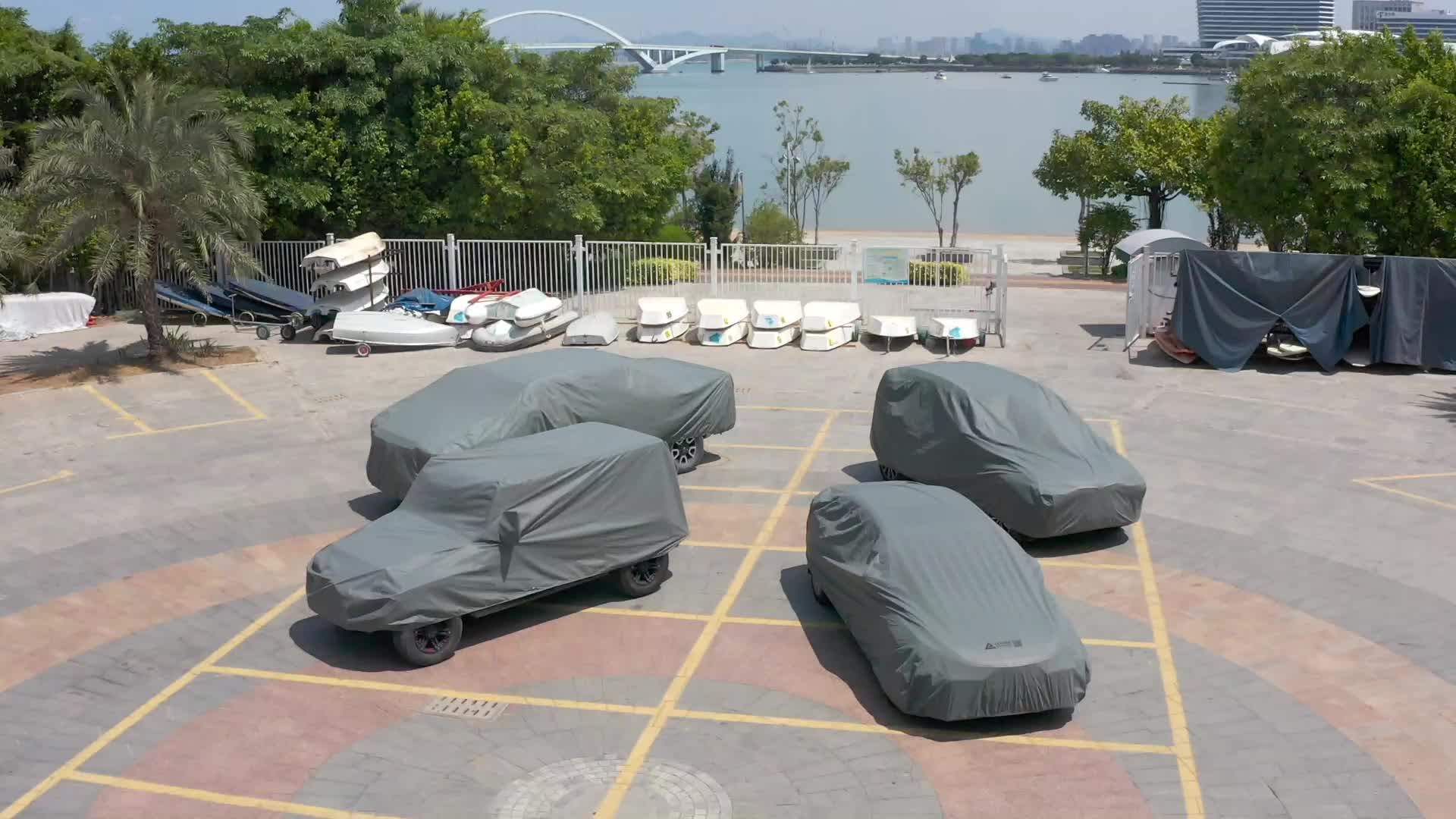 Easepal Hot Sale Waterproof Universal Auto Car Covers Breathable Custom