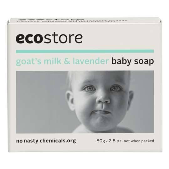 3块*包邮新西兰原装正品ecostore 天然婴儿儿童羊奶皂80g