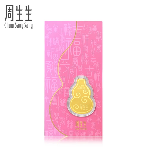 周生生 Золотой фильм Золотой Новый год Qianfu Lu Gourd Gold Gold Gold Moins 92036d