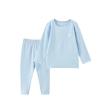 Детская пижама, термобелье подходит для мужчин и женщин, осеннее нижнее белье, приятный телу удерживающий тепло комплект