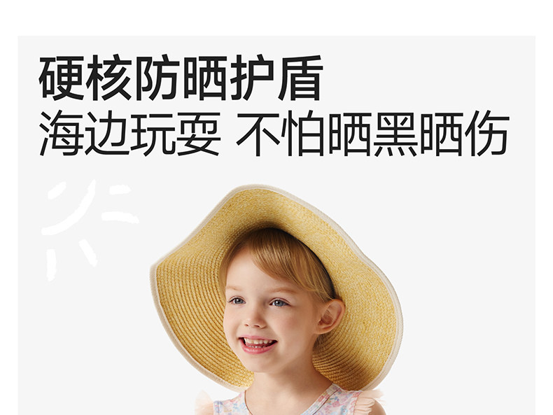 英氏儿童连体泳衣女宝宝防晒UPF50+短袖男女童夏季新款小童游泳衣 — 3