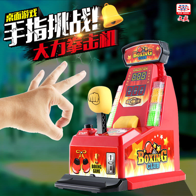 Children's Game Console, a Novel Stress-Relief Gadget, a Venting Tool for Parent-Child Interaction, Multiplayer Family Gathering Finger Boxing Machine Children's Game Console, a Novel Stress-Relief Gadget, a Venting Tool for Parent-Child Interaction, Multiplayer Family Gathering Finger Boxing Machine