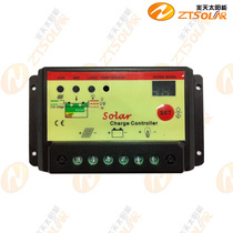 The new dual digital tube solar 10A controller displays 12V24V automatic identification protection plate battery accessories